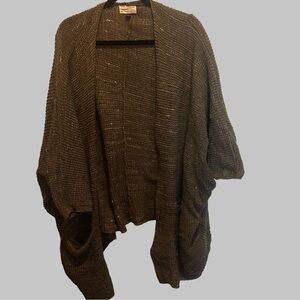 Universal Thread Mid-Sleeve Cardigan  in Olive Green
